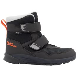 Дитячі зимові черевики Jack Wolfskin Polar Bear-B Texapore Mid Vc K - Phantom чорний phantom