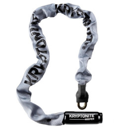 Велосипедний замок Kryptonite Keeper 785 Integrated Chain 85 cm сірий Grey