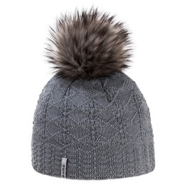 В'язана шапка Merino Kama A109 сірий