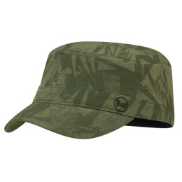 Багатофункціональний шарф Buff Military Cap зелений Açai Khaki