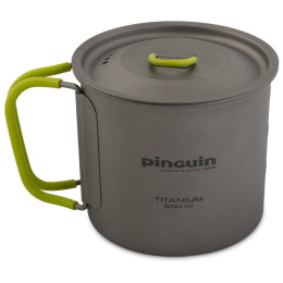 Титановий горщик Pinguin Mug Titan 600 ml сірий