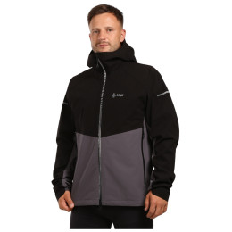 Чоловіча водонепромокна куртка Kilpi Hurricane-M чорний BLK