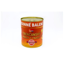 Головна страва VESEKO Тренчанська ковбаса з квасолею 800 г