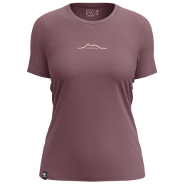 Жіноча футболка Ortovox 150 Cool Mountain T-Shirt темно-фіолетовий/рожевий Chestnut
