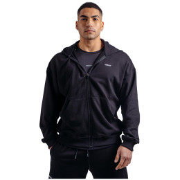 Чоловіча кофта Nebbia Zipper Hoodie with Embroidery Primal чорний BLACK