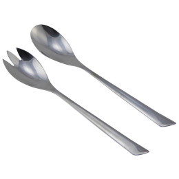 Столовий прибор Bo-Camp Salad servers 2 pcs срібний Silver