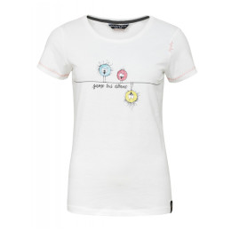 Жіноча футболка Chillaz Gandia Same But Diffrent білий