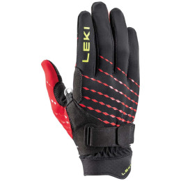 Зимові рукавиці Leki Ultra Trail Breeze Shark чорний/червоний black-red-neonyellow