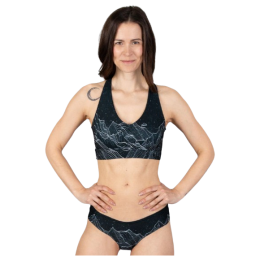 Спортивний бюстгальтер Drexiss Diamond Beach Black чорний/білий