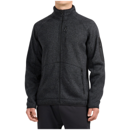 Чоловіча толстовка 4F Fleece M485 сірий Deep Black Melange