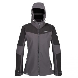 Жіноча куртка Regatta Desoto VI чорний/сірий Ash/Black