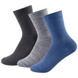 Dětské ponožky Devold Daily Light Kid Sock 3pk modrá Kid mix