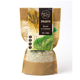 Готова їжа Na Italské farmě Špaldotto шпінат з кунжутом