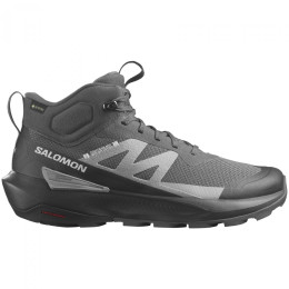 Чоловічі туристичні черевики Salomon Elixir Activ Mid Gore-Tex чорний Magnet / Phantom / Sharkskin