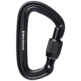 Карабін Black Diamond Liteforge Screwgate чорний Black
