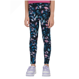 Дитячі легінси 4F Tights Cas F314 синій/рожевий Multicolour Allover