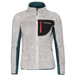 Жіноча функціональна толстовка Progress Alva сірий šedý melír/petrol
