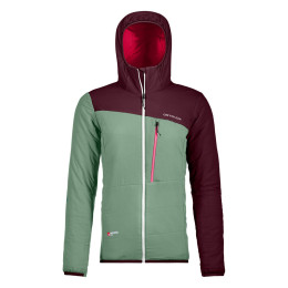 Жіноча куртка Ortovox Swisswool Zebru Jacket W зелений GreenIsar
