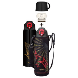 Dětská termoska se dvěma uzávěry Thermos Active 1 l černá Černá