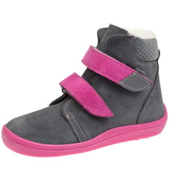 Дитячі barefoot Beda Isabel Grey/Pink