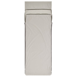 Вкладиш для спального мішка Sea to Summit Silk Blend Sleeping Bag Liner - Rectangular w/ Pillow Sleeve світло-сірий Moonstruck Grey