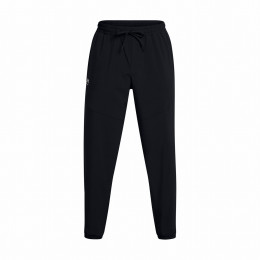 Чоловічі спортивні штани Under Armour Vibe Woven Jogger чорний Black/White