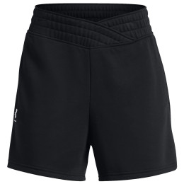 Жіночі шорти Under Armour Rival Terry Short 2024 чорний Black/White