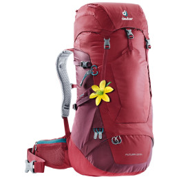 Dámský batoh Deuter Futura 28 SL červená cranberry-maron