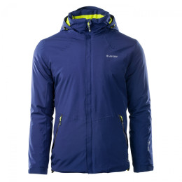 Чоловіча куртка Hi-Tec Raffle синій PatriotBlue/LimePunch