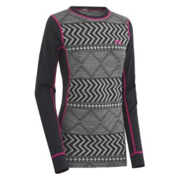 Жіноча футболка Kari Traa Kryss LS сірий Ebony