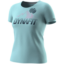 Жіноча функціональна футболка Dynafit Transalper Graphic S/S Tee W синій/блакитний 8051 - marine blue/6240