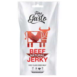 М’ясо сушене Fine Gusto Яловичина Jerky Natural 25g