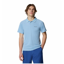 Чоловіча футболка Columbia Alpine Chill™ Pro Polo блакитний Ripple Blue