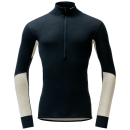 Чоловіча функціональна футболка Devold Wool Mesh 190 Zip Neck Man