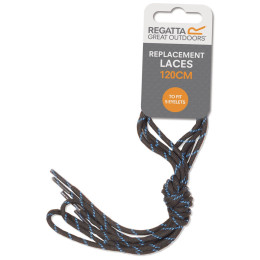 Шнурки для взуття Regatta Regatta Laces x10 чорний/синій
