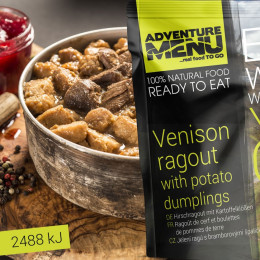 Готова їжа Adventure Menu Рагу з оленини з картопляними галушками 400 г