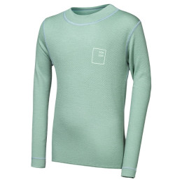 Дитяча функціональна футболка Sensor Merino DF Logo Up Basil Green світло-зелений Basil Green