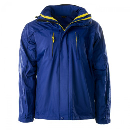 Чоловіча куртка Hi-Tec Titan синій/жовтий