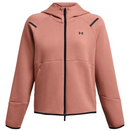 Жіноча толстовка Under Armour Unstoppable Flc FZ рожевий CanyonPink/Black