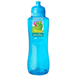 Láhev Sistema Gripper Bottle 800ml modrá