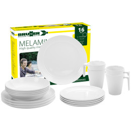 Набір посуду Brunner Spherica Melamine Set білий