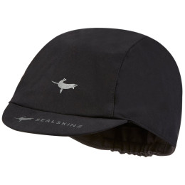 Nepromokavá čepice Sealskinz WP All Weather Cycle Cap černá Black