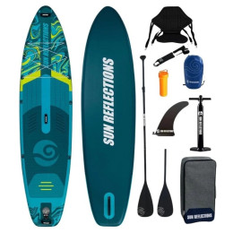 SUP дошка Sun Reflections XXL 11'6'' Combo зелений/синій Emerald Green