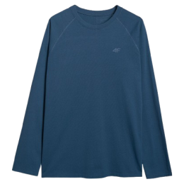 Чоловіча футболка 4F Longsleeve M474 синій DENIM