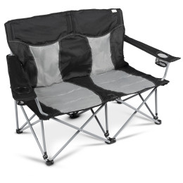 Крісло Kampa Lofa Double чорний/сірий