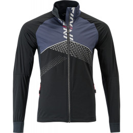 Чоловіча софтшелова куртка Silvini NATISONE MJ1500 чорний black-charcoal 