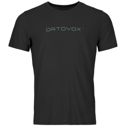 Чоловіча футболка Ortovox 150 Cool Brand T-shirt чорний Black Raven