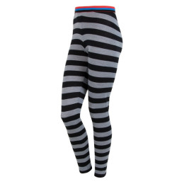 Dámské spodky Sensor Merino Wool Active černá/šedá černé pruhy