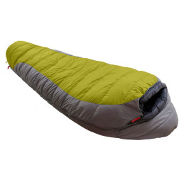 Пуховий спальник Warmpeace Viking 1200 195 cm (2020) зелений/сірий Grey/Black/Hay/Steel
