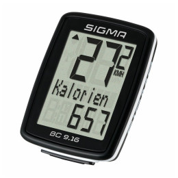 Cyklocomputer Sigma BC 9.16 drátový černá